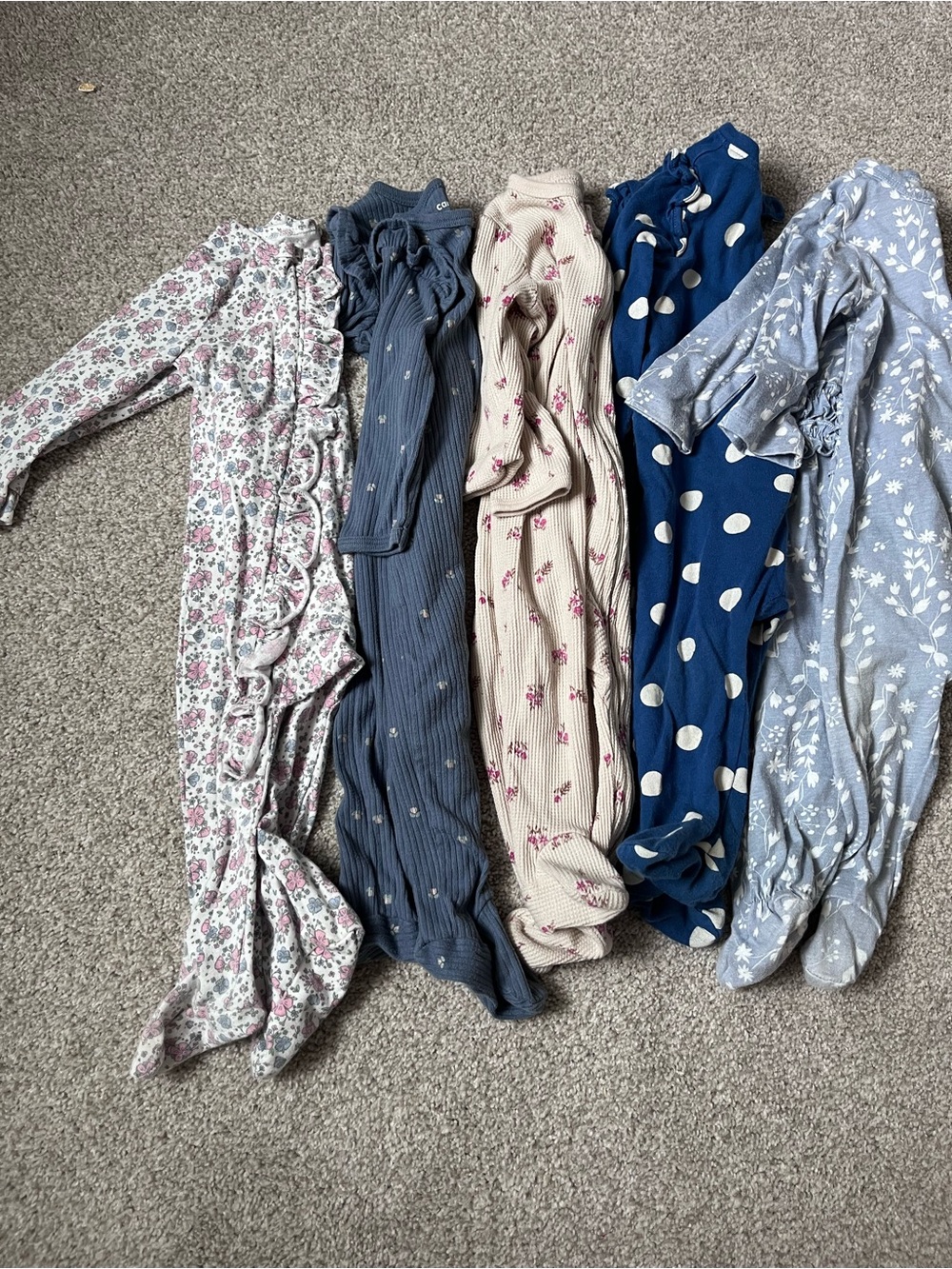 Baby girl assorted pajamas